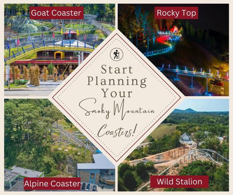 Enchanted Forest Cabin And Teepee! Lights & Laser Show! Private Hot Tub! Unique Stay! Sevierville Exterior photo